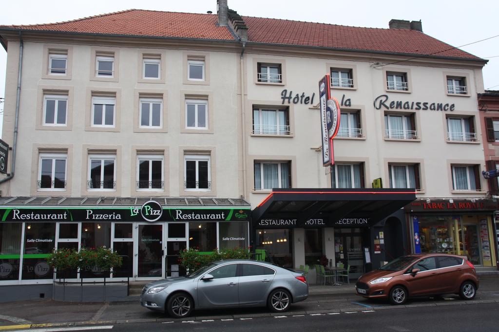 Logis Hotel- Restaurant La Renaissance Baccarat Dış mekan fotoğraf